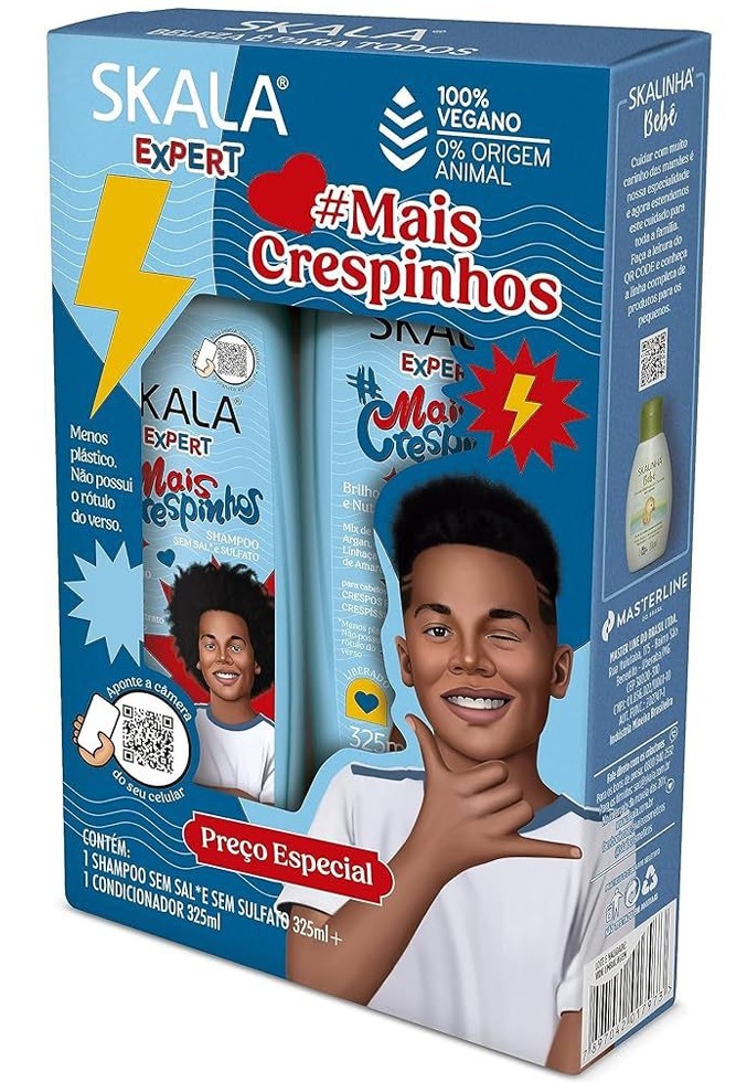 Combo Skala Expert Mais Crespinhos - Shampoo y Acondicionador