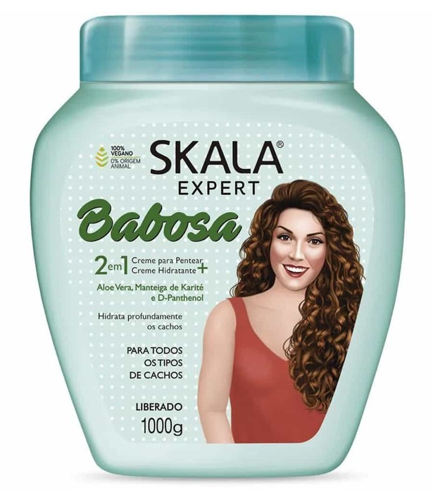 Skala Expert Babosa 2 em 1 - Hidratación y Reparación Intensiva con Aloe Vera