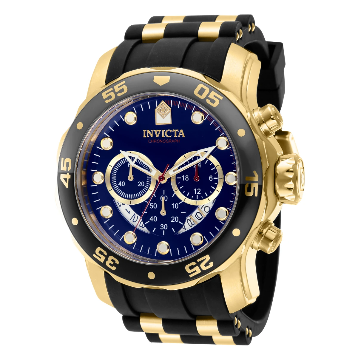 Invicta Pro Diver Men's Watch - 48mm. Gold. Black