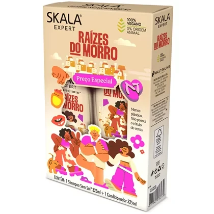 Combo Skala Expert Raízes do Morro - Shampoo y Acondicionador