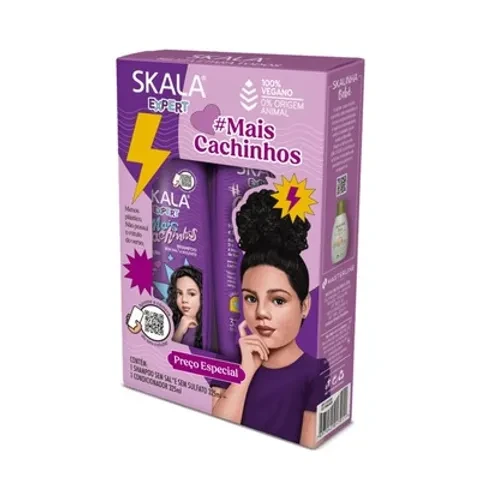 Combo Skala Expert Mais Cachinhos - Shampoo y Acondicionador