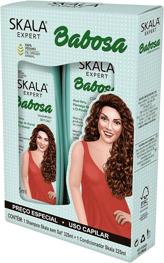 Combo Skala Expert Babosa - Shampoo y Acondicionador