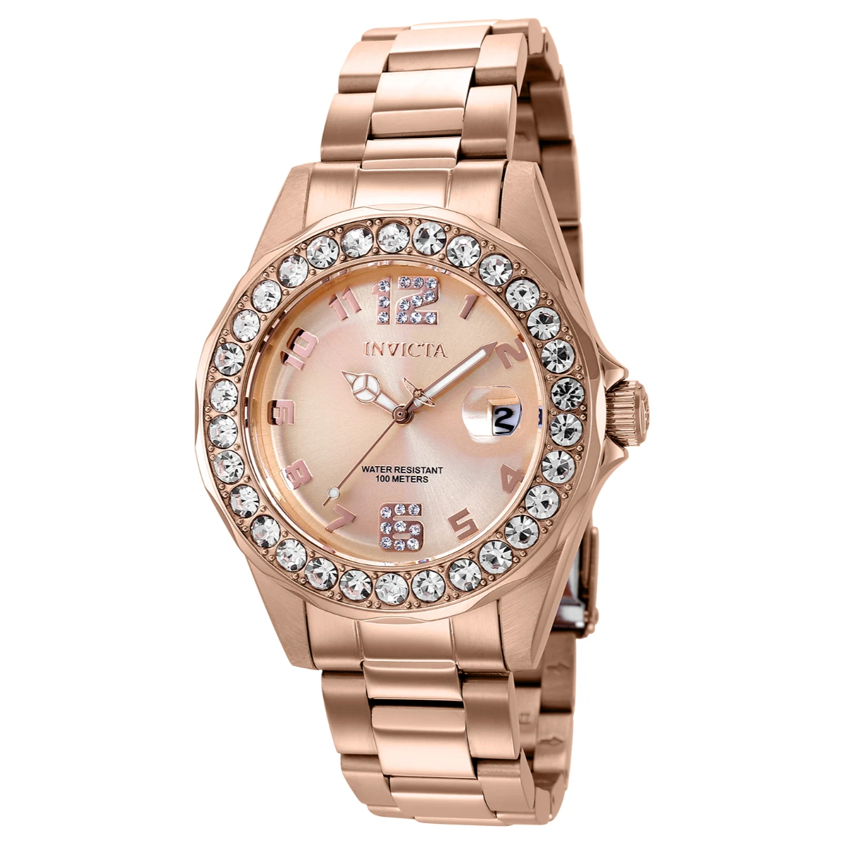 Reloj para mujer Invicta Pro Diver - 38 mm, oro rosa