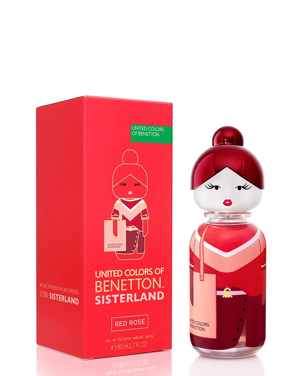 SISTERLAND RED ROSE DE BENETTON 80 ML EDT