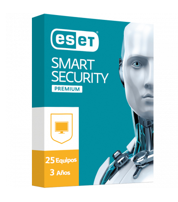 ESET Smart/Home Security Premium Bind Key 25 Dispositivo 3 años, ideal para pequeñas oficinas, Licencia global genuina