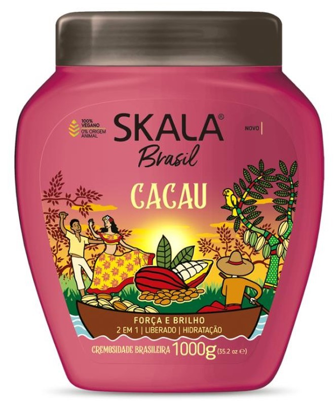 Skala Brasil Cacau - Hidratación y Brillo con el Poder del Cacao